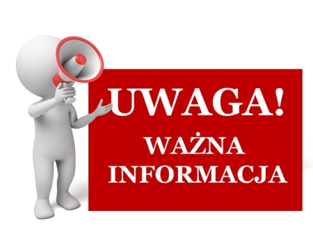 Zmiana godzin pracy sekretariatu w dniu 1 września!